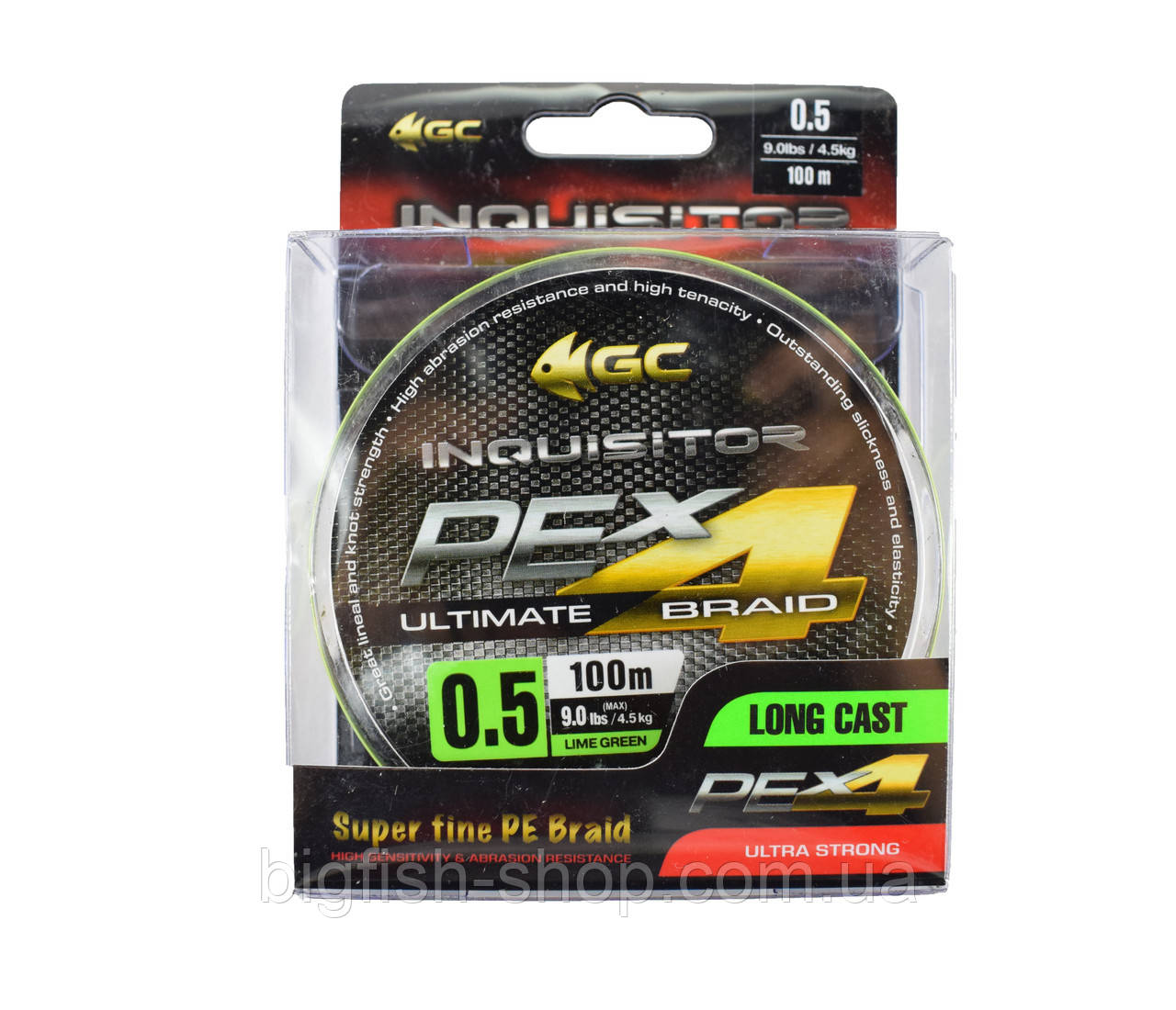 Шнур Golden Catch Inquisitor 0.148 мм.(100 м.)