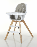 Стільчик ME 1050 ORGANIC Gray, фото 7