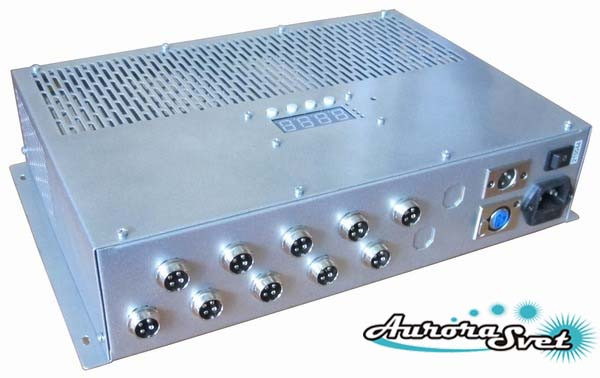 БУС-3-10-450MW блок керування світлодіодними світильниками, кол-во LED драйверів — 10, потужність 450W