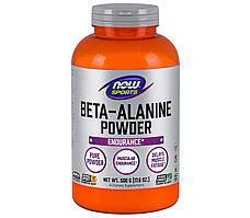 Beta-Alanine 100% Pure Powder NOW, 500 грамм