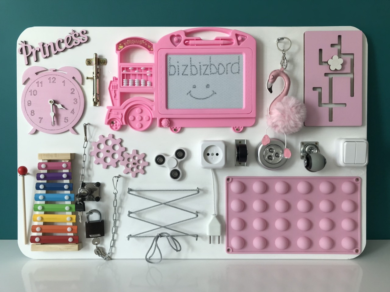 Бизиборд большой для девочки