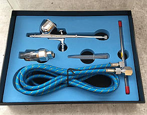 Набір для аерографії TG130S з аксесуарами та ремкомплектами 0,2/0,3/0,4мм. Tagore (зі знижкою)