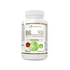 Витамин Б PROGRESS LABS Vitamin B6 (P-5-P) 50mg + Inulina - 120caps - фото 1 - id-p1024643428