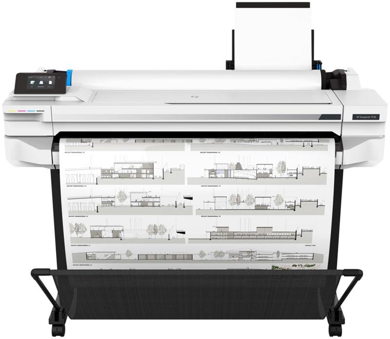 Плоттер HP DesignJet T530 36 "(A0) з Wi-Fi (5ZY62A)