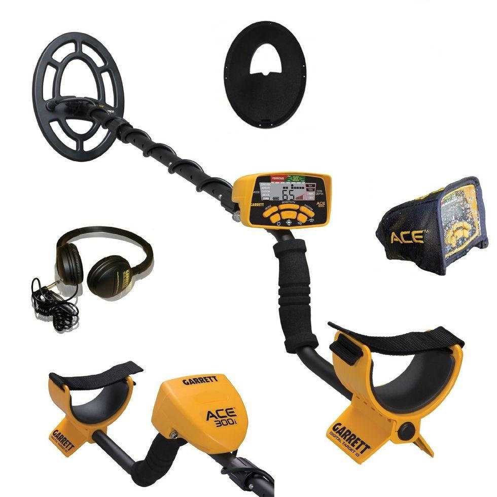 Металошукач Garrett Ace 300i + навушники, захист, чохол на блок. Офіційна гарантія 2 роки!