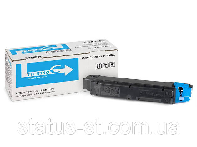Заправка картриджа Kyocera TK-5140C cyan для Kyocera ECOSYS M6030cdn, Kyocera Ecosys P6130cdn, фото 1