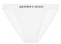 VICTORIA'S SECRET Белые Трусики Бикини High-Leg Seamless Виктория Сиктер, Оригинал из США, XL ОБ 108-113