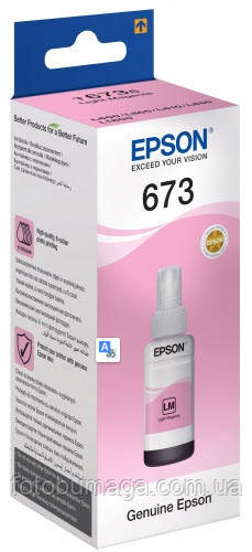 Чернила EPSON для L800/ L1800/ L805/ L810/ L850 Light-Magenta ...