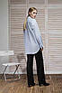 Блакитна сорочка WOOLBOOK, фото 3