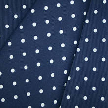 Декор джойфул горох білий фон синій