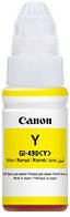 Чернила Canon для Pixma G1400/G2400/G3400 GI-490Y Yellow (0666C001) оригинальные 70мл