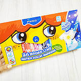 Фломастери 36 кольорів Super Washable «Jumbo» Marco 1632-36CB, фото 2