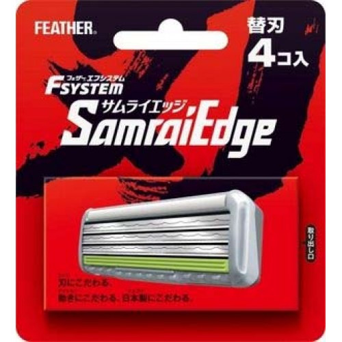 Запасні касети з потрійним лезом для верстата Feather F-System "Samurai Edge" 8 шт (254098)