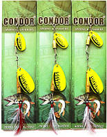 Блесна-вертушка двойная Condor, цвет CB10, 10гр