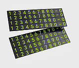 Автовізитка CARTOON на торпеду автомобіля збірна чорний 00731, фото 5