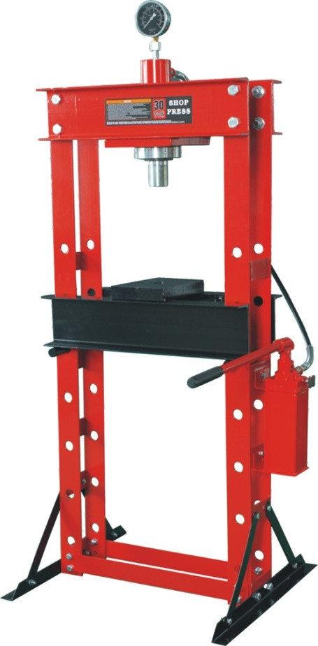 Гідравлічний прес 30 тонн підлоговий з вертикальним насосом PROFI P-TY30002-1, фото 1
