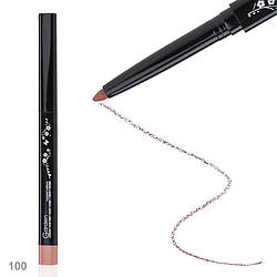 Олівець автоматичний для очей та губ з точилкою PEL-02 № 100 Natural chic
