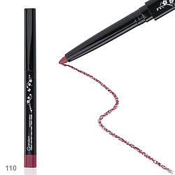 Олівець автоматичний для очей та губ з точилкою PEL-02 № 110 Pink rose