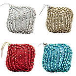 Ялинкова іграшка у формі цибулини, 9 см, золотистий, пінопласт, пластик (661473-6), фото 2