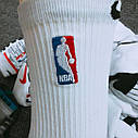 Eur42-46 Білі синьо-жовто-червоні високі Nike Elite Crew NBA спортивні баскетбольні шкарпетки, фото 4
