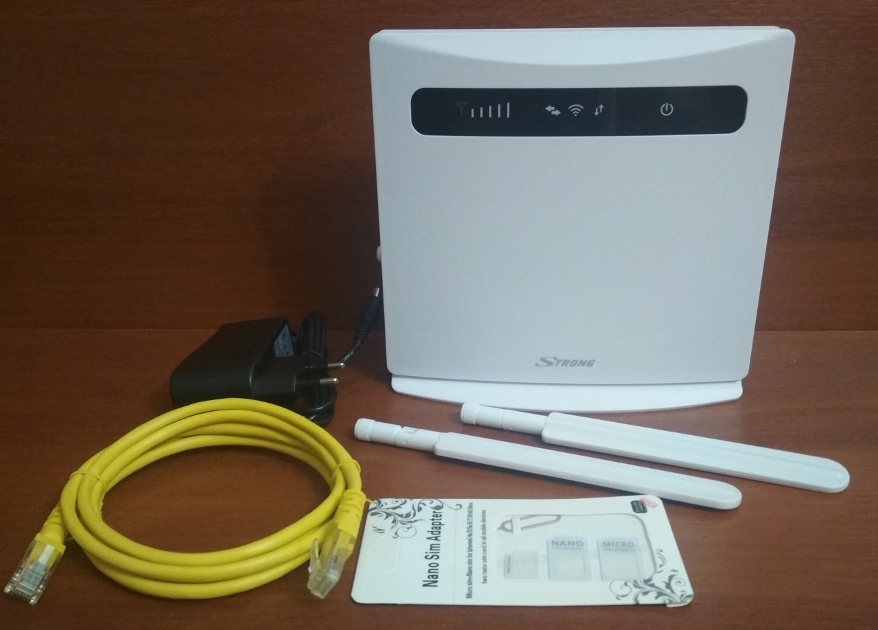 Маршрутизатор (Wi-Fi роутер) Strong 4G LTE router 300