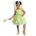 Карнавальний костюм, сукня феї Дінь-Дінь + сяючі крила Дісней/ Disney Tinkerbell 2019, фото 2