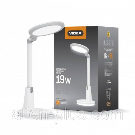 LED-лампа настільна VIDEX VIDEX VL-TF10W 19 W 4100 K 220 V, фото 1