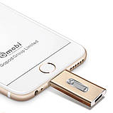 Usb flash Drive/флешка 128 Gb для Iphone 7/7 plus/Ipad gold, фото 6