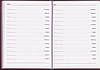 Щоденник вчителя та вихователя А5 тверда обкладинка, 112л. Малиновий, 233 1862, фото 4