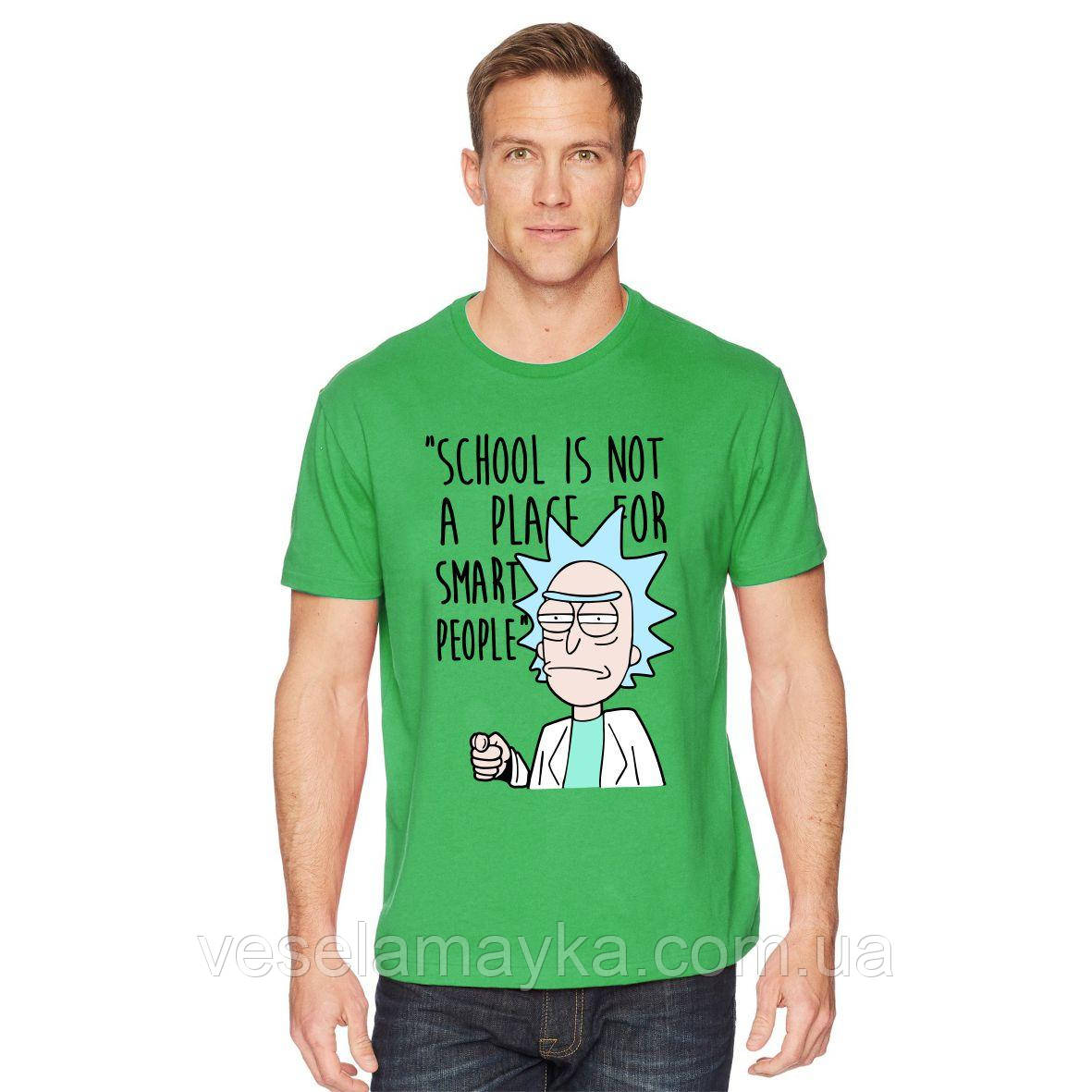 Футболка Rick and Morty (School), фото 1