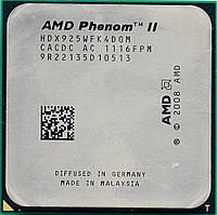 AMD Phenom II X4 925 (95W) 2.8GHz/6Mb AM2+/AM3/AM3+ (940,945,955,965,970,980,1045,1075,1090)