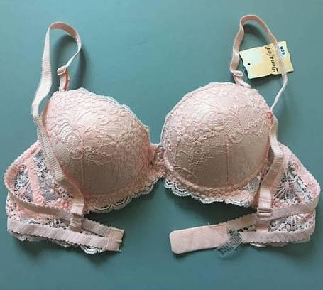 Donafen push-up бюстгальтер рожевий, фото 1