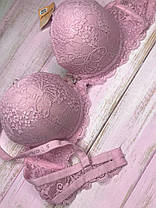 Donafen push-up бюстгальтер рожевий, фото 3