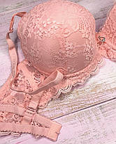 Donafen push-up бюстгальтер рожевий, фото 4