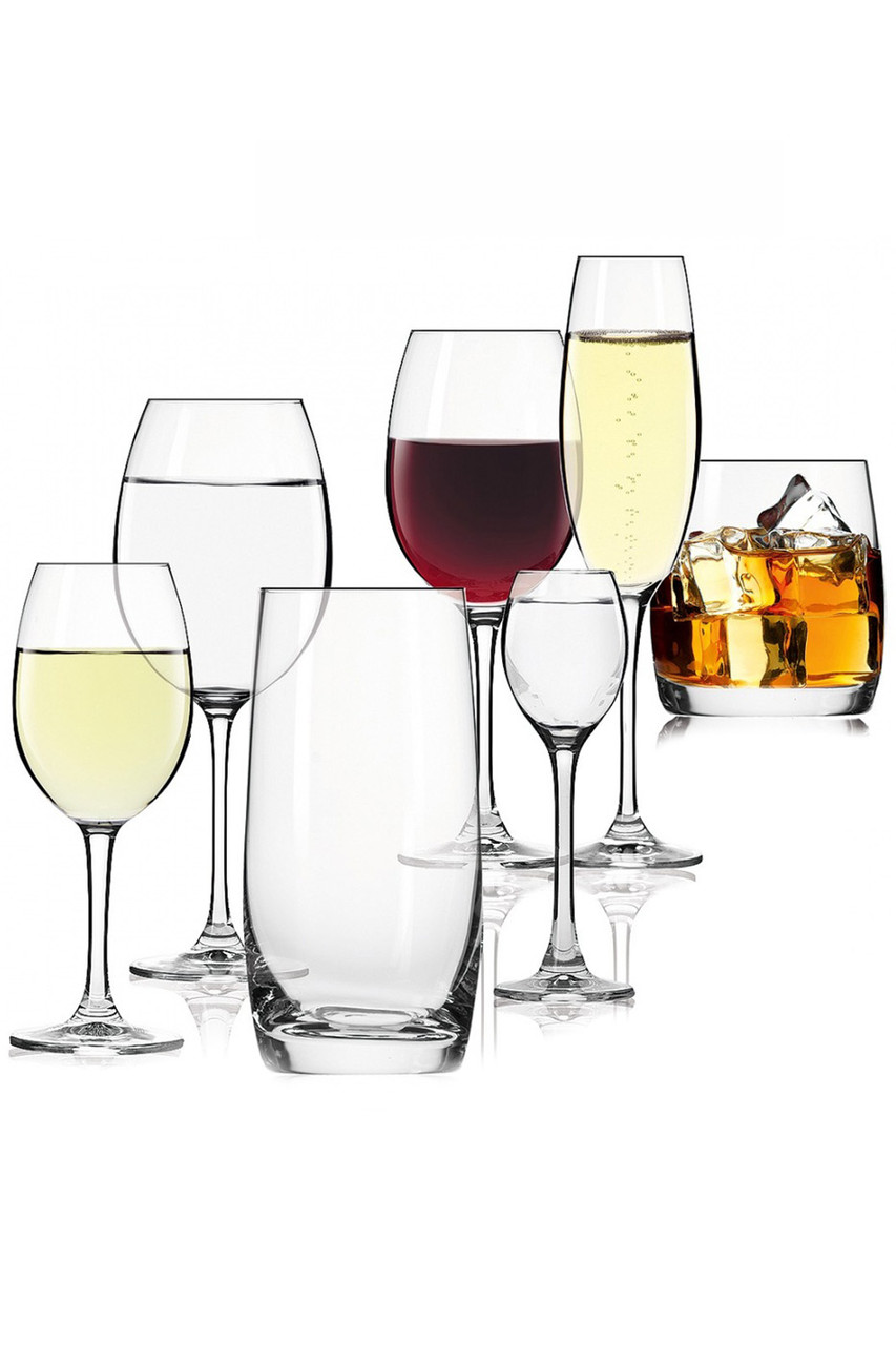 Набір келихів Krosno Diamond 42 шт FKP0690000001000