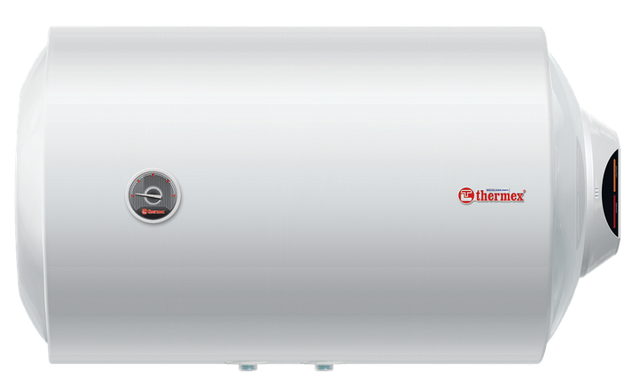 Водонагрівач горизонтальний 80 л THERMEX ERS 80 H silverheat, фото 1