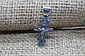 Хрест православний чоловічий срібний черненный, фото 3
