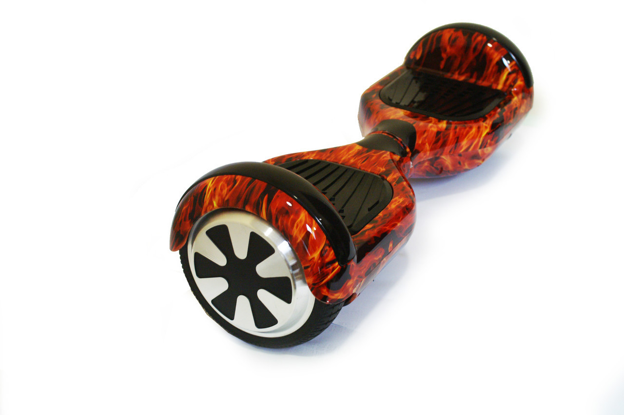 Гироборд 6,5 SmartWay с самобалансом с Bluetooth и колонками Fire + сумка
