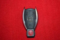 Mercedes Vito, W211, W221 Корпус ключа 3+1 кн хром Середня якість