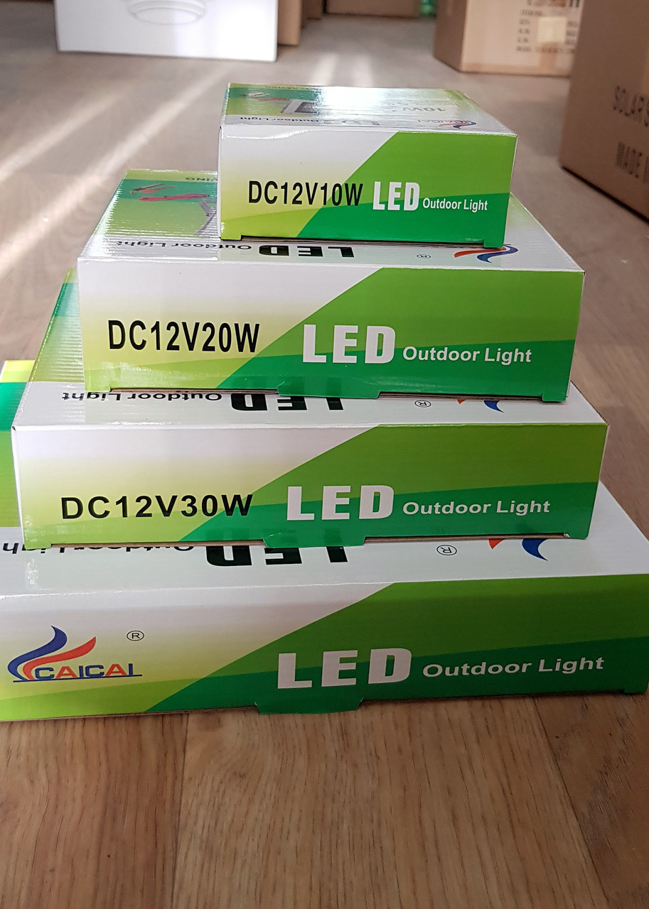 Переносной светодиодный прожектор 12v 10w LED 10w 12v (на зажимах крокодилах) - фото 3 - id-p1029448027