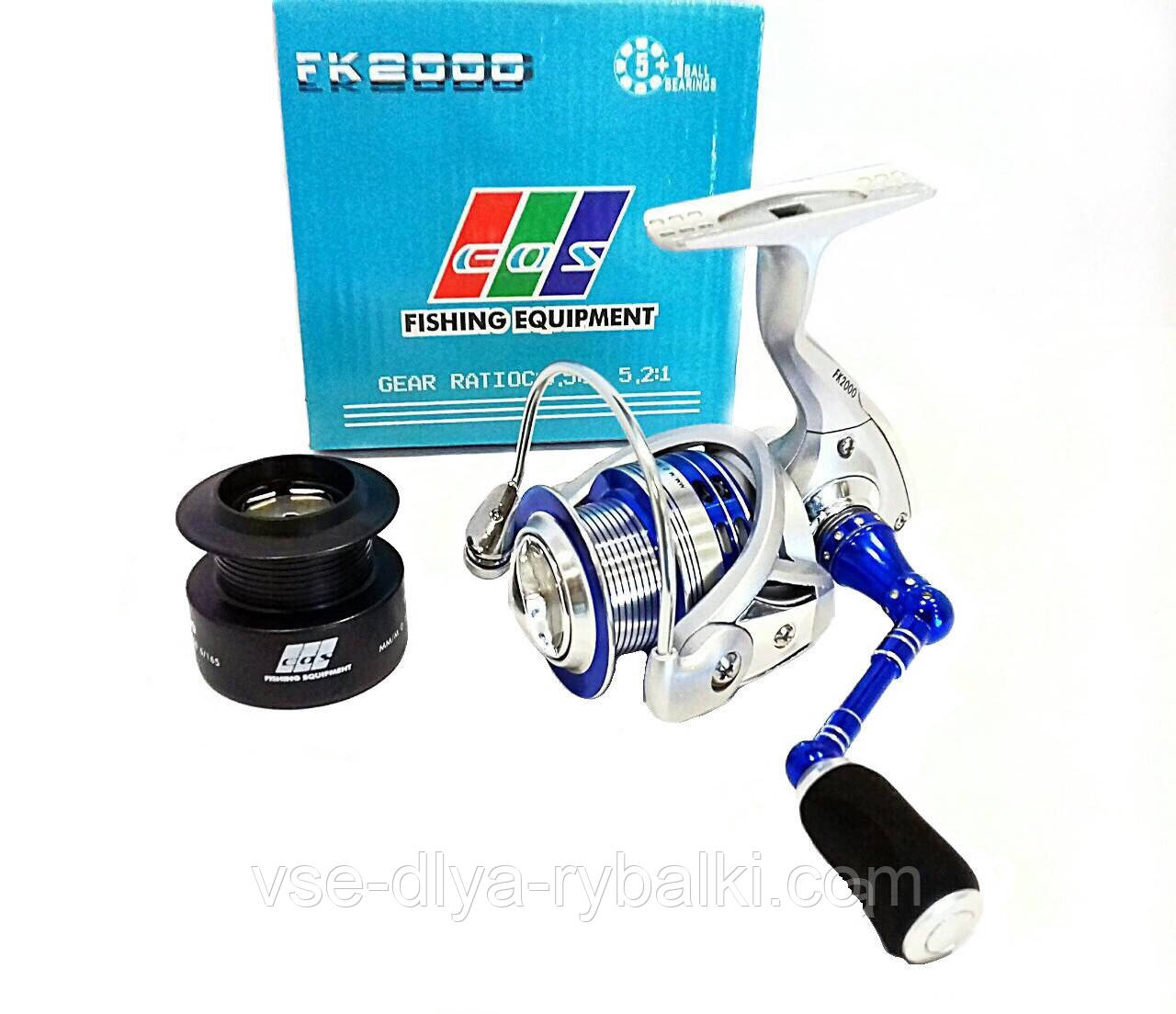Котушка безинерционная EOS FK 1000 5+1, фото 1