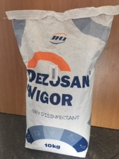 Препарат для сухої дезінфекції приміщень "Dezosan Wigor", 10 кг