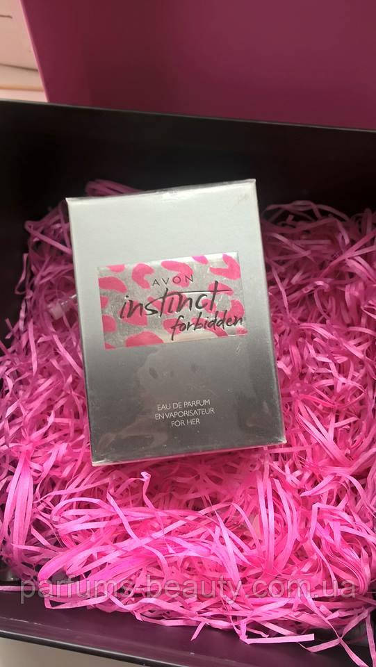 Парфумерна вода жіноча Avon Instinct Forbidden, Ейвон Інстинкт, 50 мл