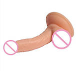 Анальний фаллос на присоску 14 см, фото 3