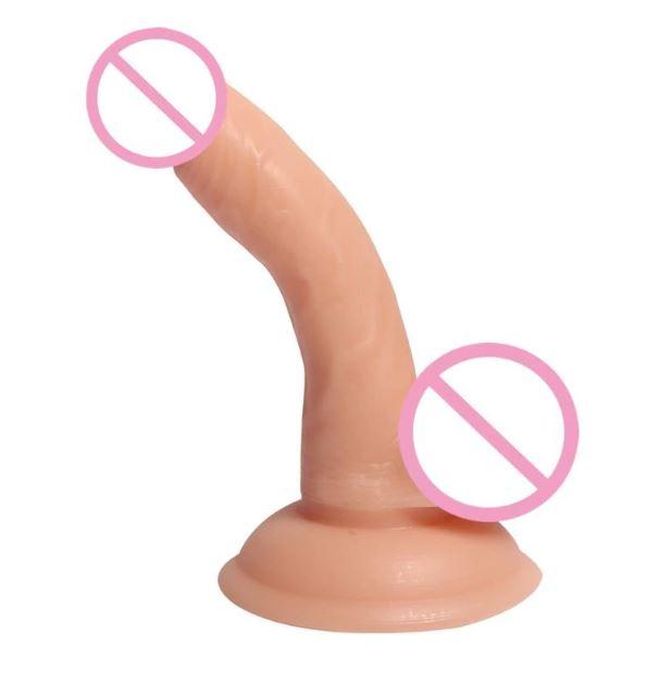 Анальний фаллос на присоску 14 см, фото 1