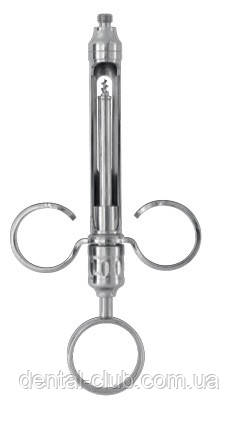 Шприц карпульний аспіраційний, INOX, EU, Medesy 4940/1