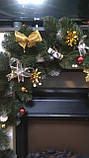 Гірлянда новорічна на ялинку, з хвої декоративна, фото 5