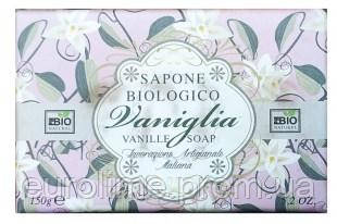 Мило Sapone Biologico Vaniglia марсельське косметичне Ваніль 150г