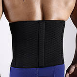Фітнес пояс СНАОВА для схуднення та занять спортом XL чорний 01202, фото 2