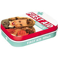Мятные конфеты в металлической коробке First Aid Couple Nostalgic-Art 81333